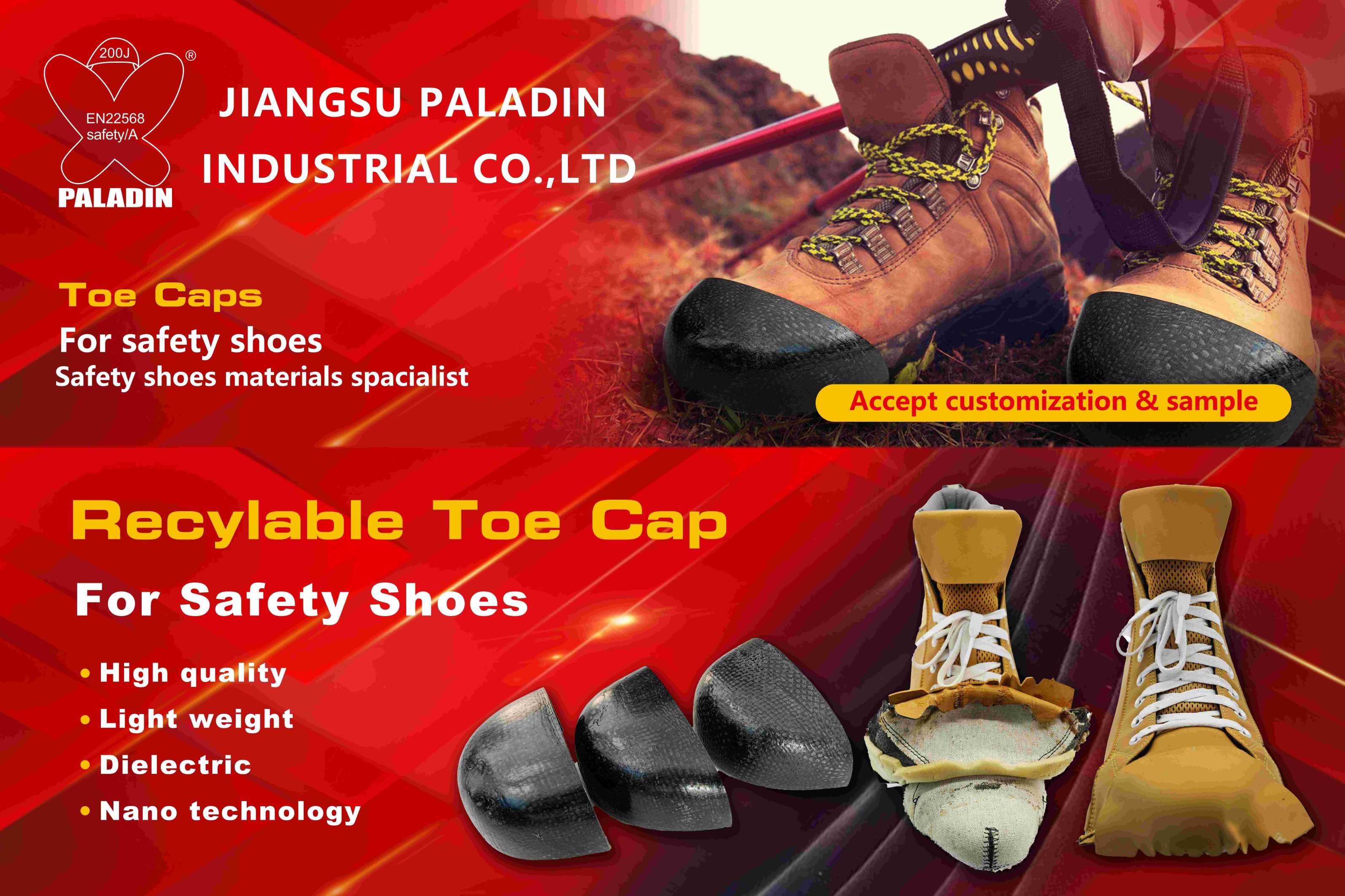 Composite metatarsal guard safety shoe cover front view