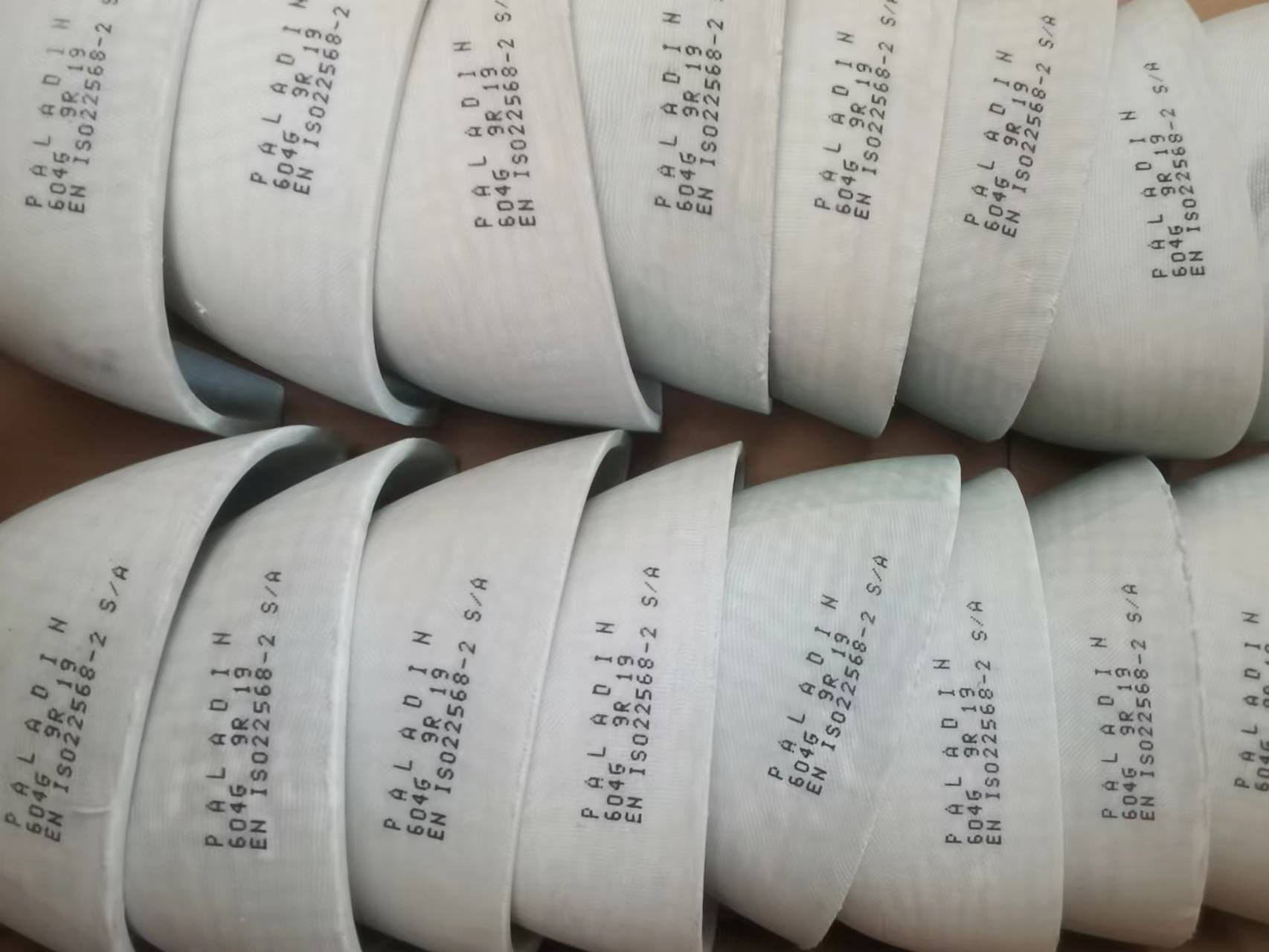 200 J EN ISO22568 standard fiberglass Toe Cap model 522 for PU working boots