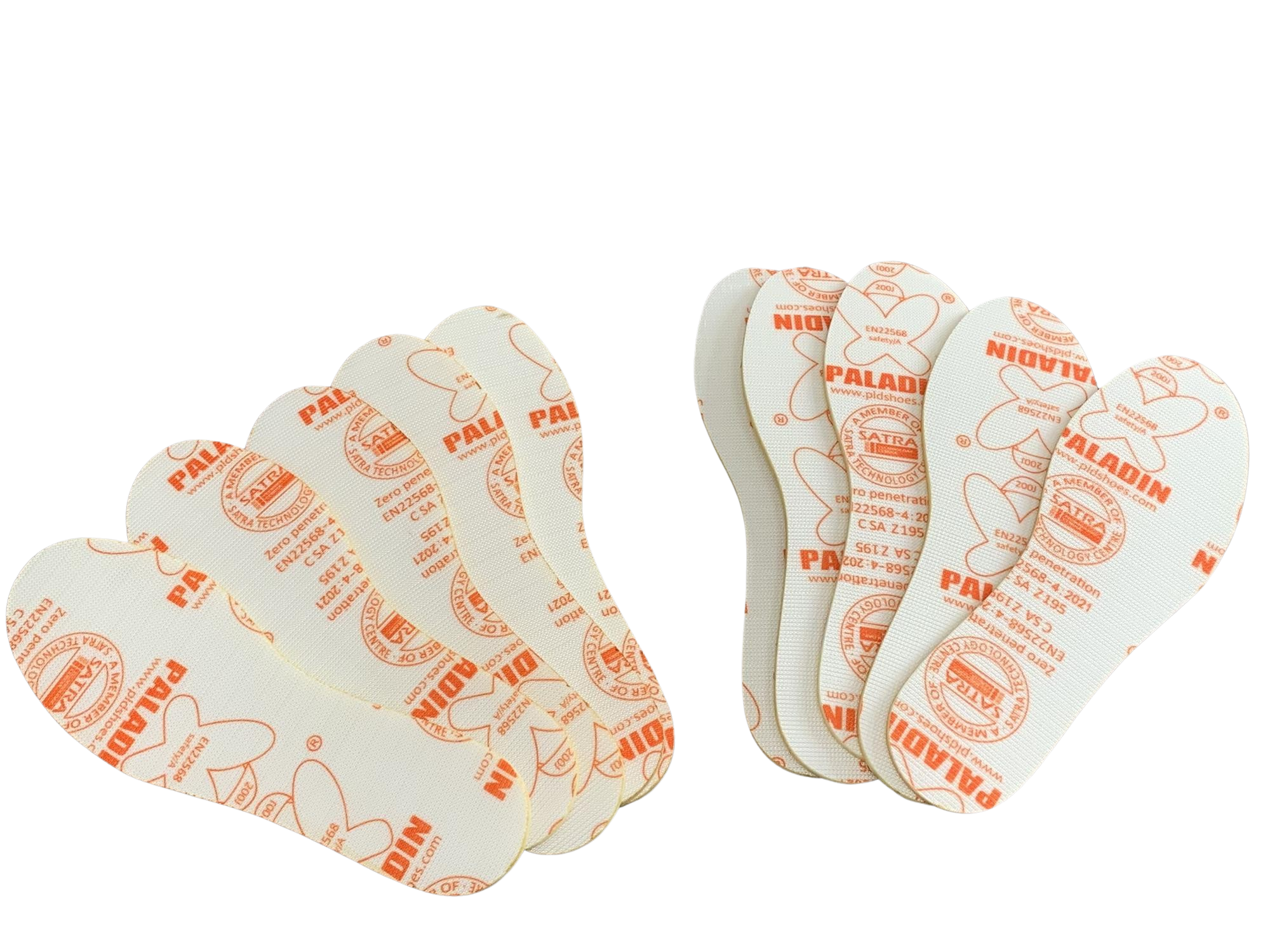 Zero penetration flexible insole fabric for Safety Footwear EN22568 standard
